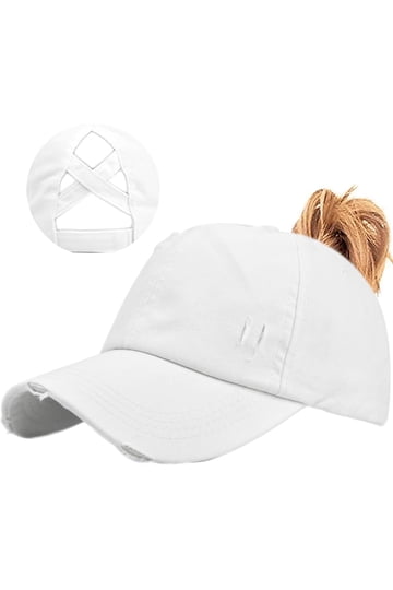 High Ponytail Trucker Hat display picture 3