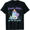thumbnail image 1 of Women Poppin Bottles For New Years Labor and Delivery Nurse T-Shirt TShirt, 1 of 4