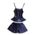 thumbnail image 1 of Women Popular Pajamas Silk-like Nightgown Home Underwear Set, 1 of 1