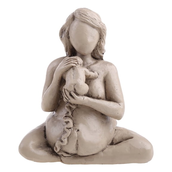 Women Pregnant Statues Figurines Mother Statue Home Decor Miniature Figurines For Resin Figure Ornaments Mother Day Gift
