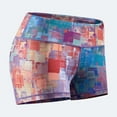 thumbnail image 1 of Women Premium 3" / 5" Inseam No-Ride Compression Active Workout Booty Shorts Running Yoga Volleyball Crossfit, 1 of 7