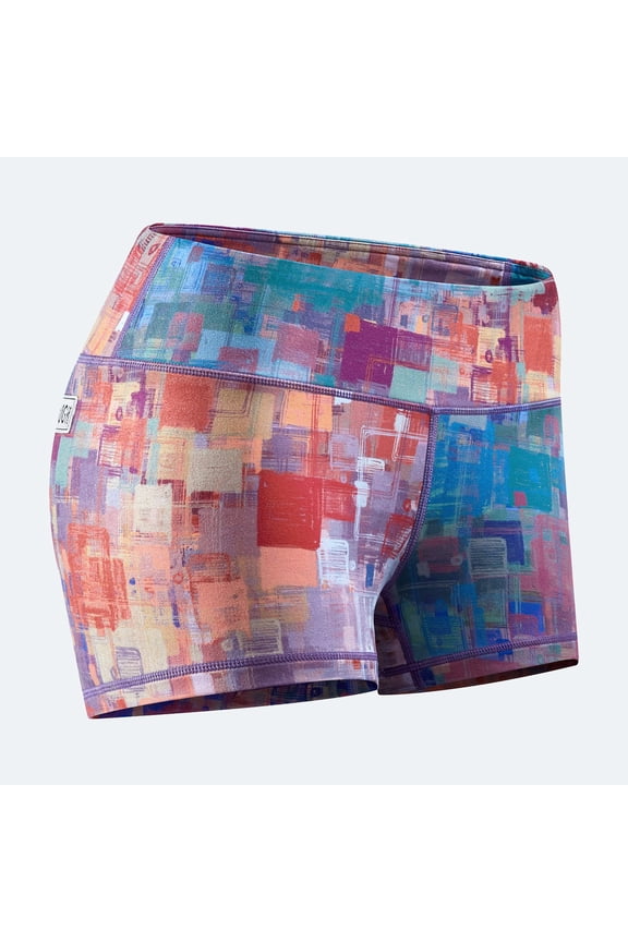 Women Premium 3" / 5" Inseam No-Ride Compression Active Workout Booty Shorts Running Yoga Volleyball Crossfit