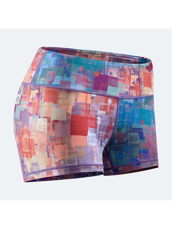 Women Premium 3" / 5" Inseam No-Ride Compression Active Workout Booty Shorts Running Yoga Volleyball Crossfit