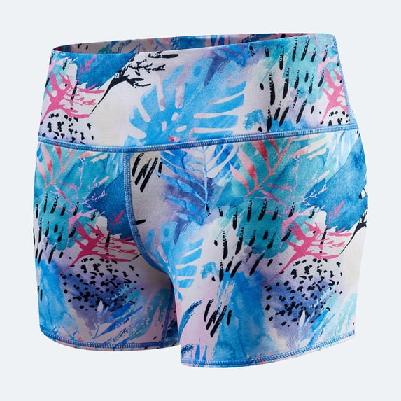 Women Premium 3" / 5" Inseam No-Ride Compression Active Workout Booty Shorts Running Yoga Volleyball Crossfit