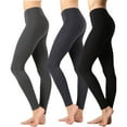 thumbnail image 1 of Women Premium Cotton High Waist Full Length Leggings (Single & Multi-Packs Available), 1 of 3