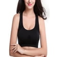 thumbnail image 1 of Women Professional Absorb Sweat Top Sports Bra Mesh breathable Bra Push Up Padded Running Gym Fitness Top, 1 of 3