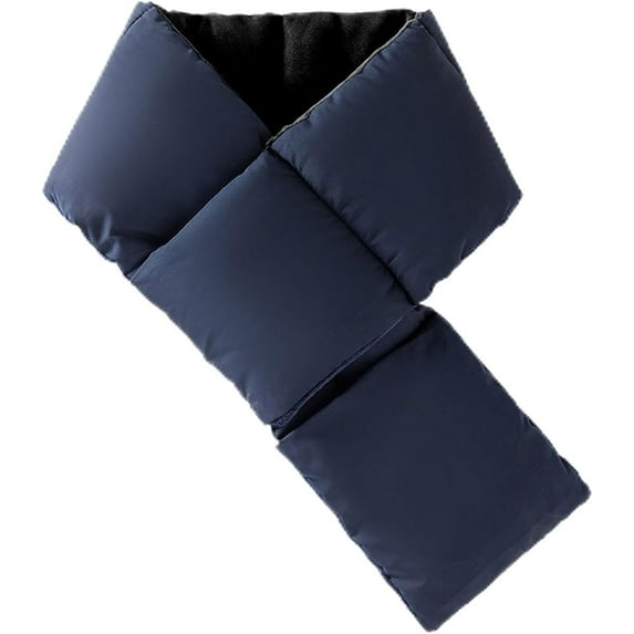 Women Puffer Fashion Adjustable Scarf Lightweight Outdoor Scarves, Solid Color Neck Wrap For Fall Winter Outdoor