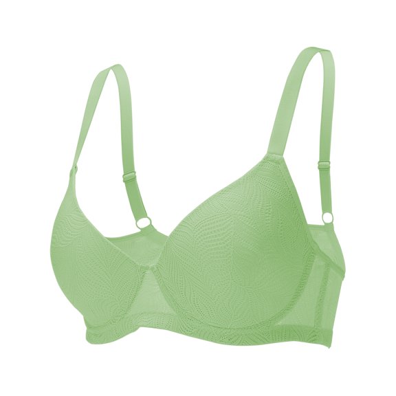 Women Push Up Bra Everyday Underwear Comfortable Lingerie Bralette with Support Anti-Sag-Size80C/36C