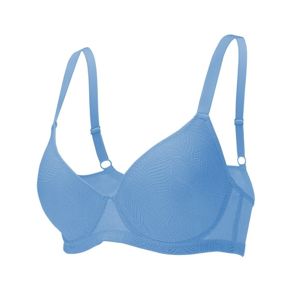 Women Push Up Bra Everyday Underwear Comfortable Lingerie Bralette with Support Anti-Sag-Size85D/38D