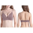 thumbnail image 1 of Women Push Up Deep V Underwire Padded Sport Bra Brassiere 32 34 36 38 Cup B C D, 1 of 4