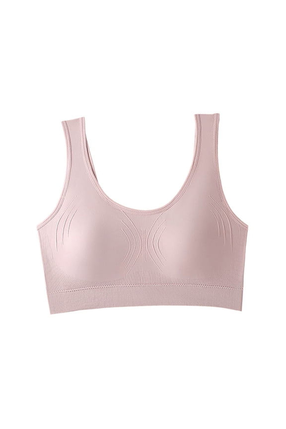 Women Push up Seamless Bras No Underwirelightweight Pullover Bralettes Full Cup Soft Lingerie