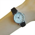 thumbnail image 1 of Women Quartz Analog Wrist Womens Watch Leather Strap Small Dial Delicate Watch Womens Analog Watch Business Watches Bk, 1 of 3