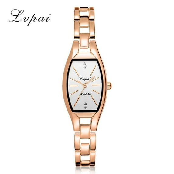 Women Quartz Analog Wrist Small Dial Delicate Watch Luxury Business Watches Men's Leather Watches Band Wind up Watches for Women No Battery Hour Watch Universal Watch Band Watch with A Second Hand Men