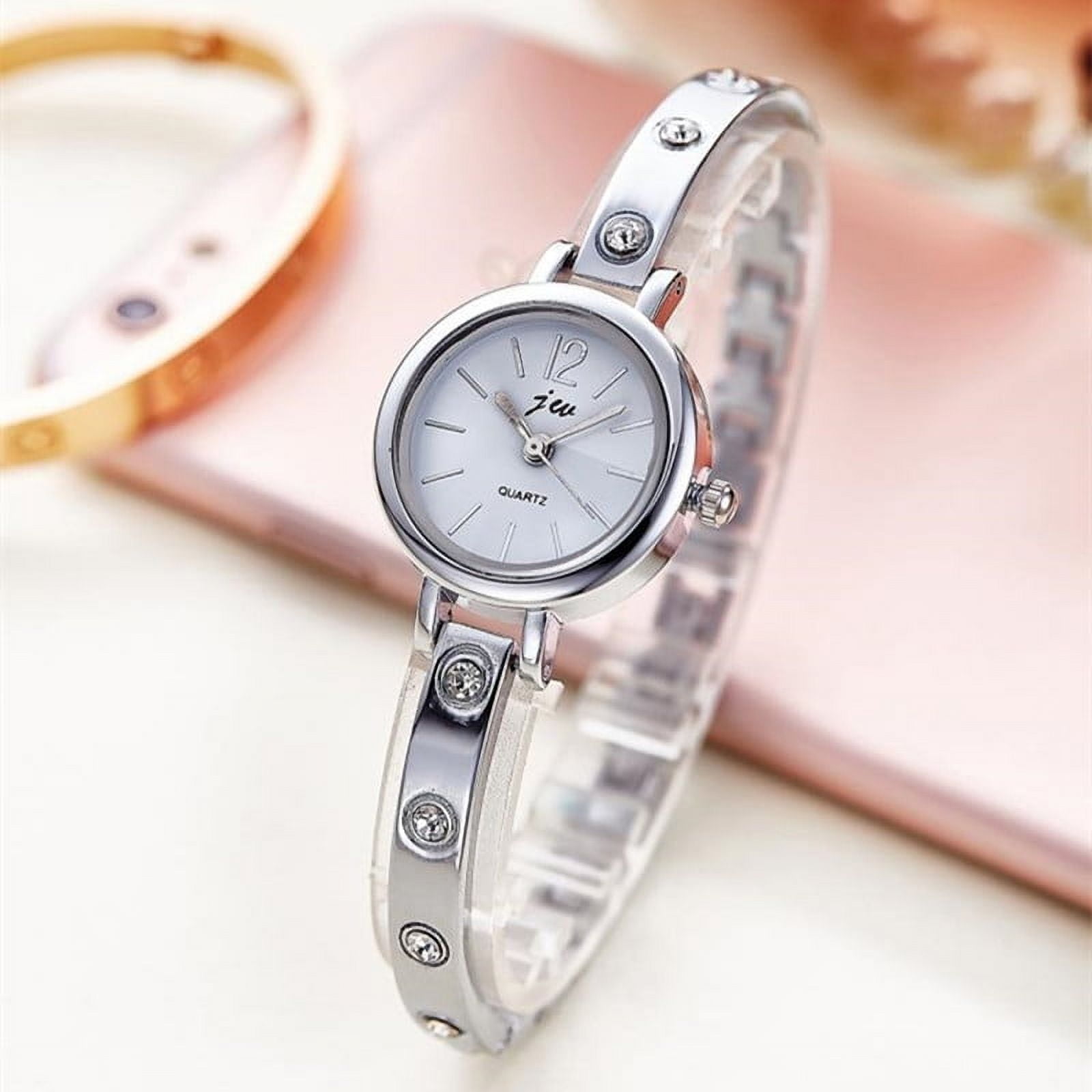 アクセサリー silver rose design bangle watch 61kcEySp1VL._SY350_QL65_.jpg