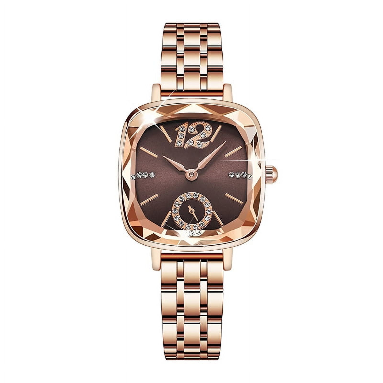 Women Watch Bracelet Dress Easy to Read Stainless Steel Ladies Watches Women main image 4