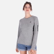 Women QuickDry LS Shirt - Gray - S