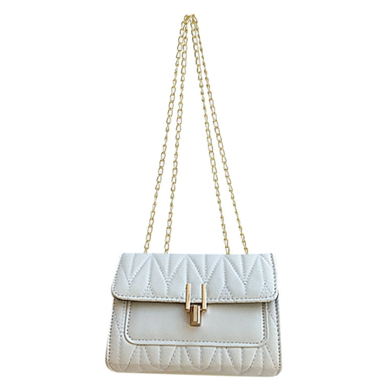 Padded purse with chain - Women