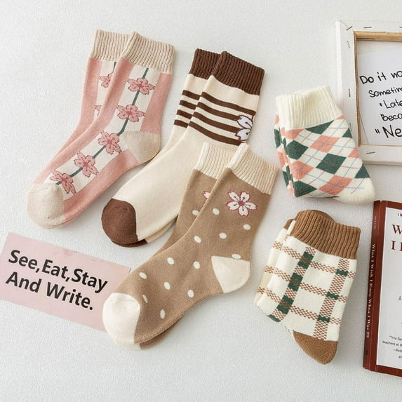 Women Rabbit Socks Fun Funny Bunny Ankle Sock Ladies Girls Animal Sox Gift 5 Pairs