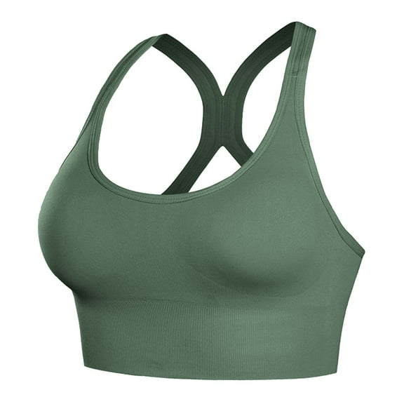 Women's High Impact Workout Racerback Sports Bras