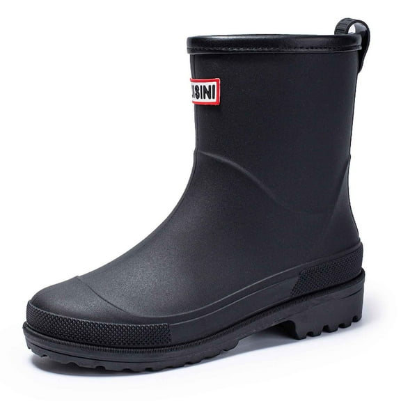 Women Rain Boots Ankle Rain Boots Waterproof Non- Casual Shoes Short Rain Boots Wide Calf For Gardening Outdoor Work And Everyday Wear Rain Boots