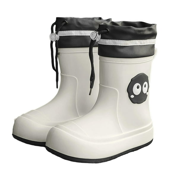 Women Rain Boots Ankle Rain Boots Waterproof Non-Slip Casual Shoes Short Rain Boots Wide Calf For Gardening Outdoor Work And Everyday Wear Rain Boots