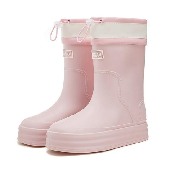 Women Rain Boots Ankle Rain Boots Waterproof Non- Casual Shoes Short Rain Boots Wide Calf For Gardening Outdoor Work And Everyday Wear Rain Boots