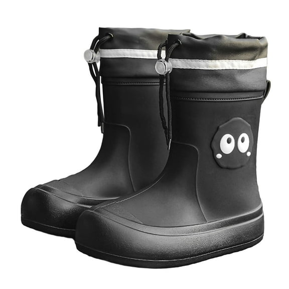 Women Rain Boots Ankle Rain Boots Waterproof Non-Slip Casual Shoes Short Rain Boots Wide Calf For Gardening Outdoor Work And Everyday Wear Rain Boots