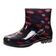 thumbnail image 1 of Women Rain Boots Rubber Outdoor Shoe For Wet Weather Comfortable Non Durable Design, 1 of 3