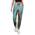 thumbnail image 1 of Women Ra-ya Last Dragon Sweatpants Funny 3D Print Sports Joggers Pants Casual Graphic Trousers with Drawstring, 1 of 8
