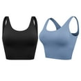 thumbnail image 1 of Women Removable Padded Sports Bras Workout Running Yoga Tank Tops, 1 of 5