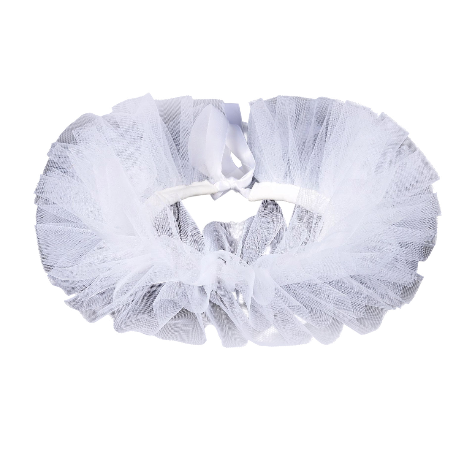 Small Collar Ruff's Women Renaissances Elizabethan Mesh Ruffle False Collar Vintage Small ...