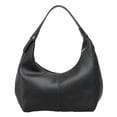 thumbnail image 1 of Yibooy Women Retro Casual Armpit Handbag PU Leather Girls Outdoor Daily Bag (Black), 1 of 6
