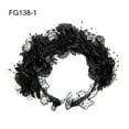 thumbnail image 1 of Women Retro Costume Cosplay Party Wedding Day of The Dead Flower Headpiece Halloween Rose Flower Headband Headwear Mexican Rose Flower Crown Headband FG138-1, 1 of 8