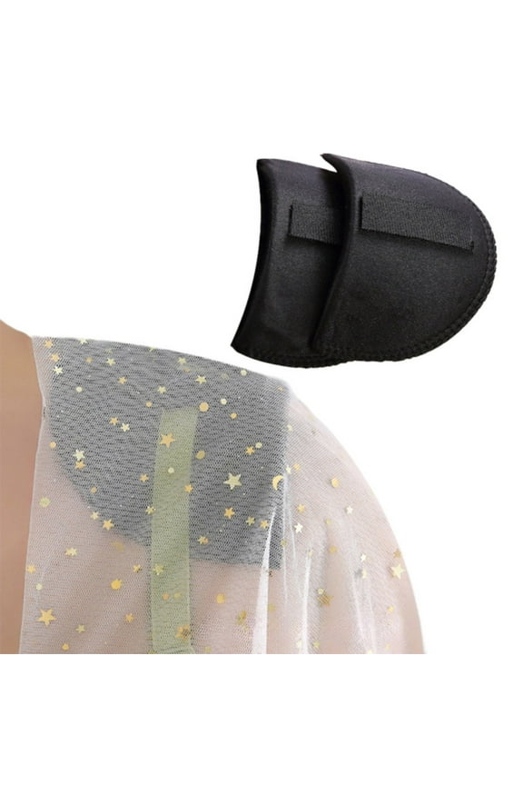 Women Reusable Bra Strap Cushions Pliable Holder Supple Non Slip Ease Shoulder Pads Material Sponge Sticker