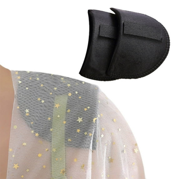 Women Reusable Bra Strap Cushions Pliable Holder Supple Non Slip Ease Shoulder Pads Material Sponge Sticker