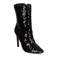 thumbnail image 1 of Women Reversible Sequin Pointy Toe Stiletto Tall Boot - HF57 By Cape Robbin Collection, 1 of 5
