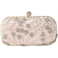 thumbnail image 1 of Women Rhinestone Clutch Evening Bags Pearl Clutch Purse Wedding Prom Purse Formal Cocktail Party Handbag, 1 of 6