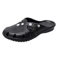 thumbnail image 1 of Women Rhinestone Flat Sandals EVA Garden Sandals Summer Shoes Lightweight, 1 of 8
