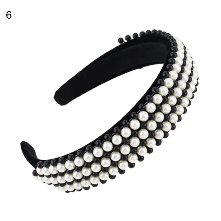 Women Rhinestone Headband, Fashion Elegant Shiny Rhinestone  display picture 1
