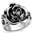 thumbnail image 1 of Women Rhodium Brass Ring with AAA Grade CZ in Clear - Size 7, 1 of 1