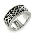 thumbnail image 1 of Women Rhodium White Metal Ring with No Stone in No Stone - Size 9, 1 of 1