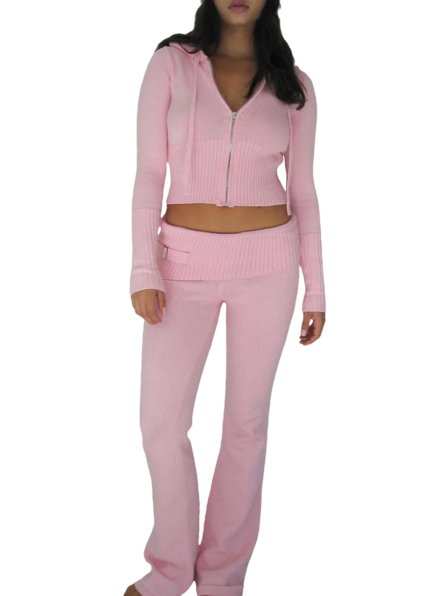 High waisted sweatsuit cheap