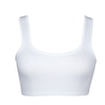 thumbnail image 1 of Womens Crop Tank Tops Basic Ribbed Sleeveless Scoop Neck Tees Quick Dry Casual Cami Tops, 1 of 5