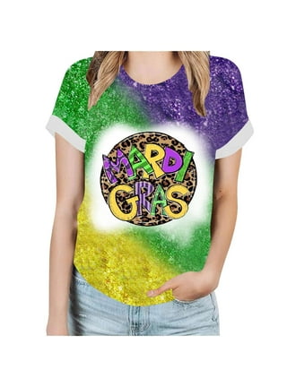 Rainbow Cheetah Print All Over Womens T-Shirt
