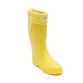 thumbnail image 1 of Women Rubber Rain Boots, Best Lined Boots for Rainy Day, Stylish Sock Cuff, 1 of 2