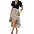 thumbnail image 1 of Women'S 2026 Sleeveless Spring Summer Dresses Casual Boho Crewneck Floral Boho Cocktail Party Dresses L, 1 of 9