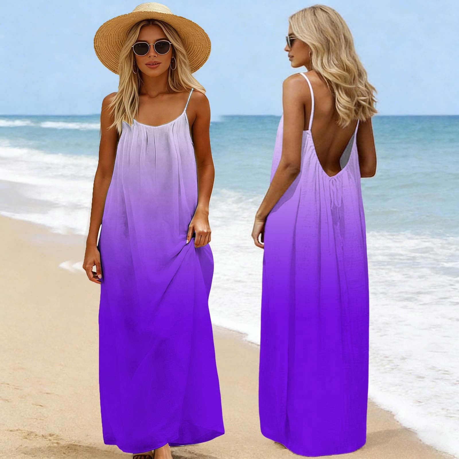backless vest dress BNGD Women's Backless Vest Basic Dress Sexy Slim Short Dress Sleeveless Open Back Mini Dresses