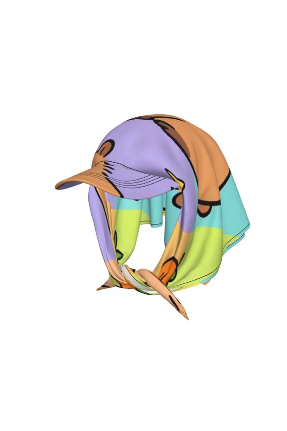 Women'S Bandana Baseball Cap Soft Comfy Great For Travel Cycling Casual Looks Adds Unique Style Anywhere Capybara Flower Star Carrot