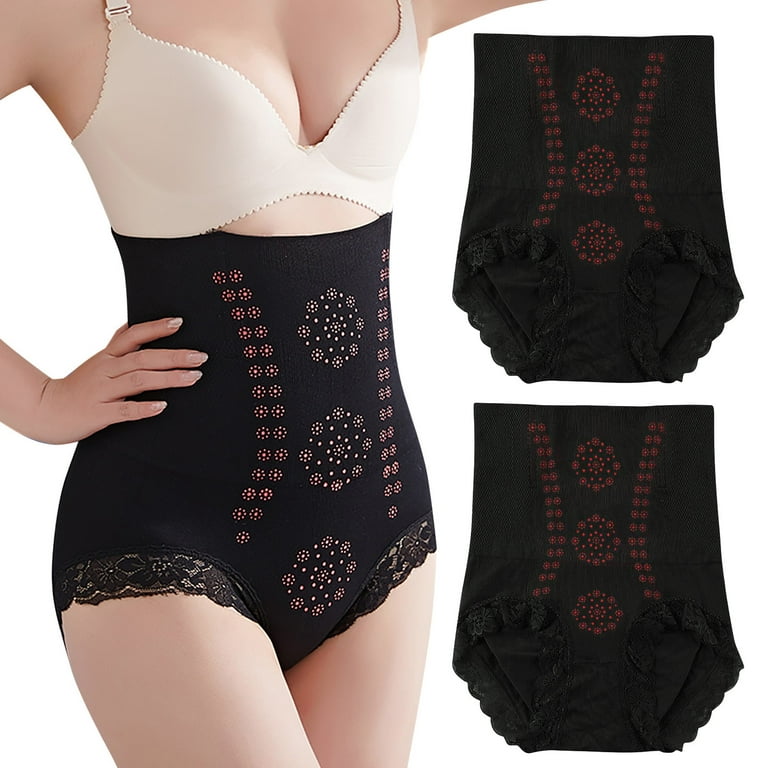 Women'S Bodysuit Briefs High Waist Tummy Control Sculpting Slim Seamless  Lace Embroidery Shorts Body Suits 