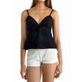 thumbnail image 1 of Women'S Camisole Tank Tops Spaghetti Strap Summer Sleeveless Going Out Top Black L, 1 of 8